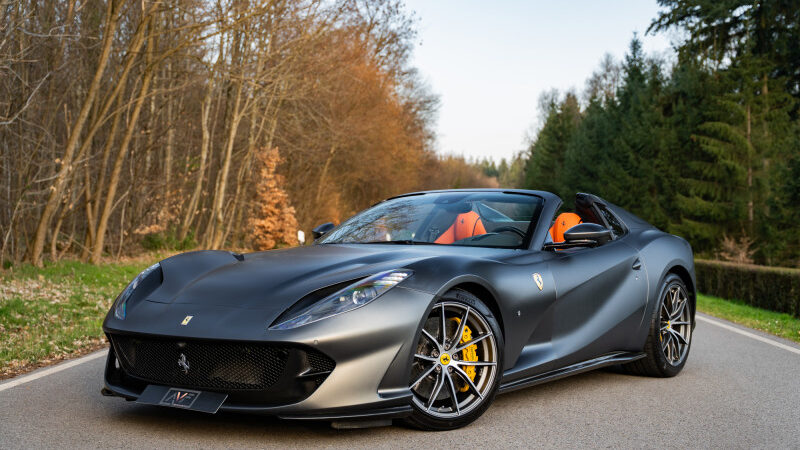 Ferrari 812 GTS FULL CARBON - Passenger DISPLAY