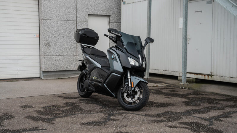BMW C Evolution Long Range - Poignées chauffantes - Top Case