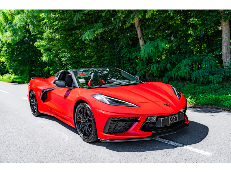 Corvette C8 Stingray Cabriolet 3LT - Lift - Magnetic Ride - Competition Seat - Carbon Flash – Image 3
