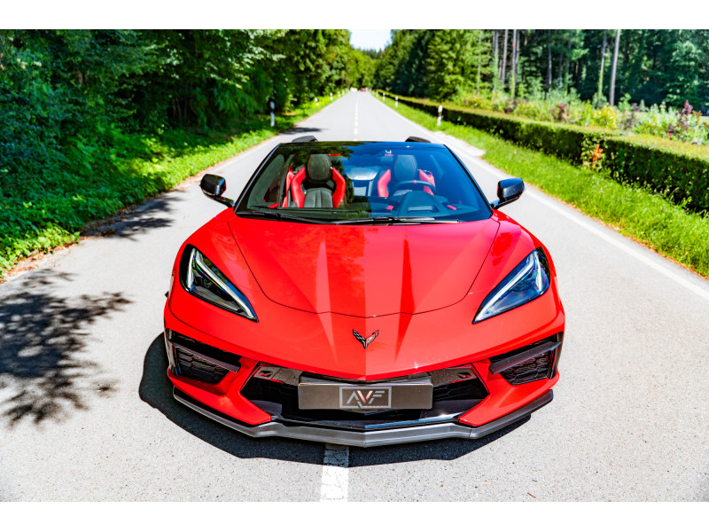 Corvette C8 Stingray Cabriolet 3LT - Lift - Magnetic Ride - Competition Seat - Carbon Flash – Image 2