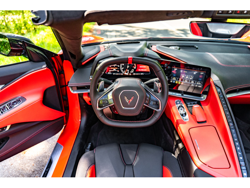 Corvette C8 Stingray Cabriolet 3LT - Lift - Magnetic Ride - Competition Seat - Carbon Flash – Image 11