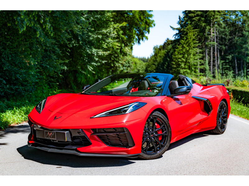 Corvette C8 Stingray Cabriolet 3LT - Lift - Magnetic Ride - Competition Seat - Carbon Flash